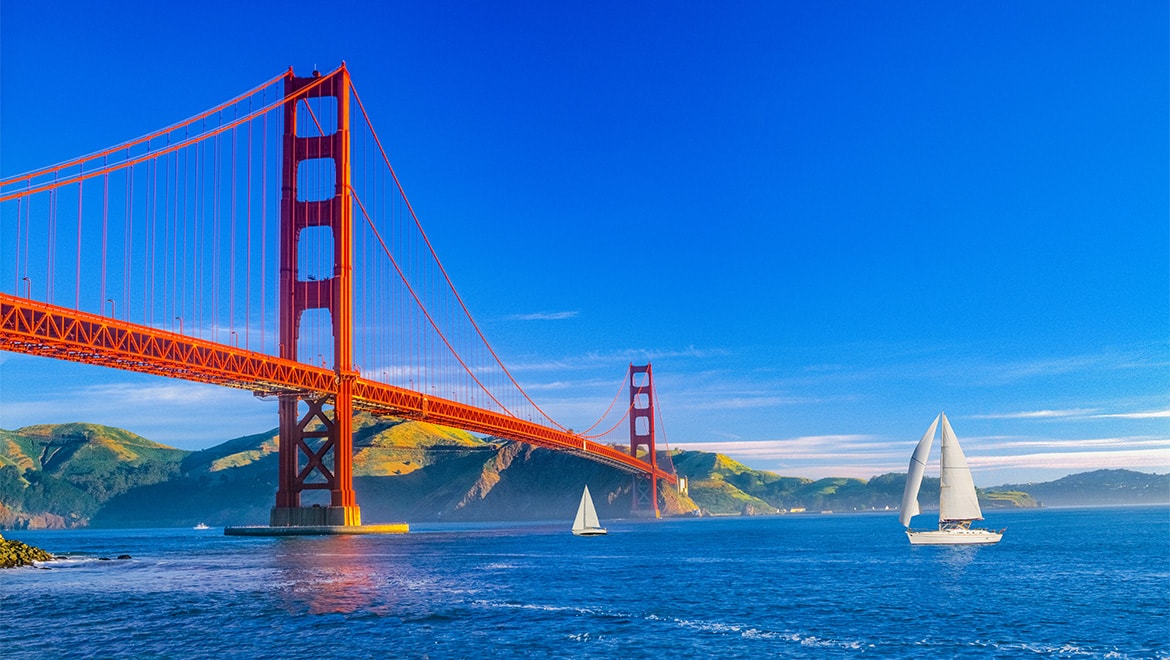 Sailboats on the water