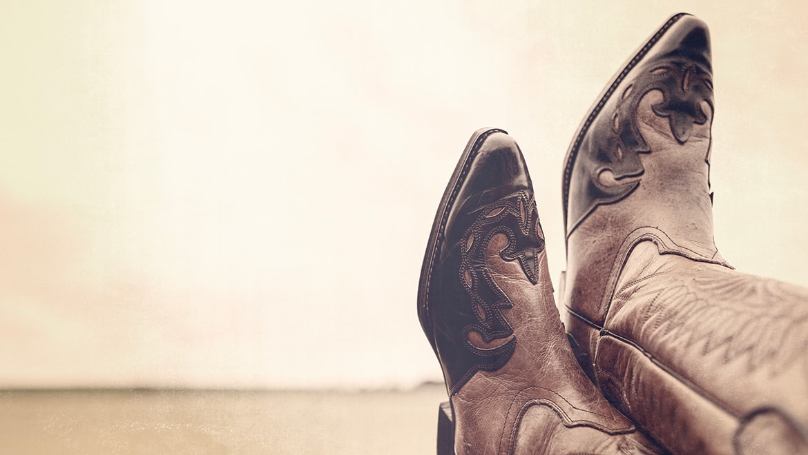 Pair of cowboy boots