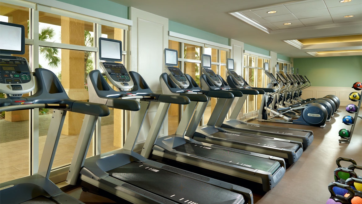 Fitness Center at   Plantation Resort