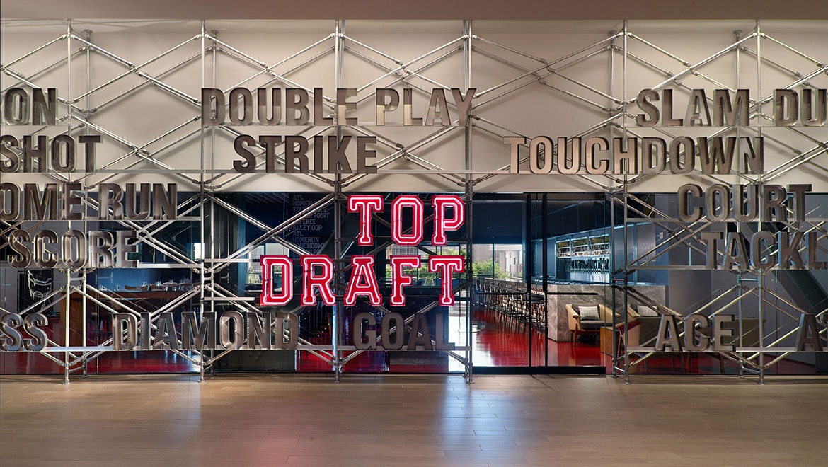 Top Draft entrance