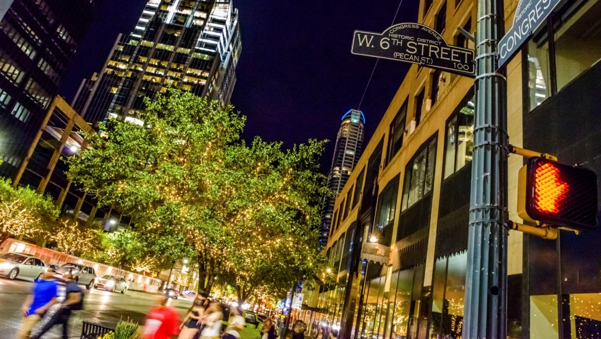 6th Street in Austin
