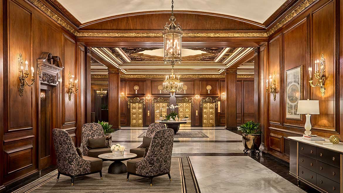 Hotel lobby