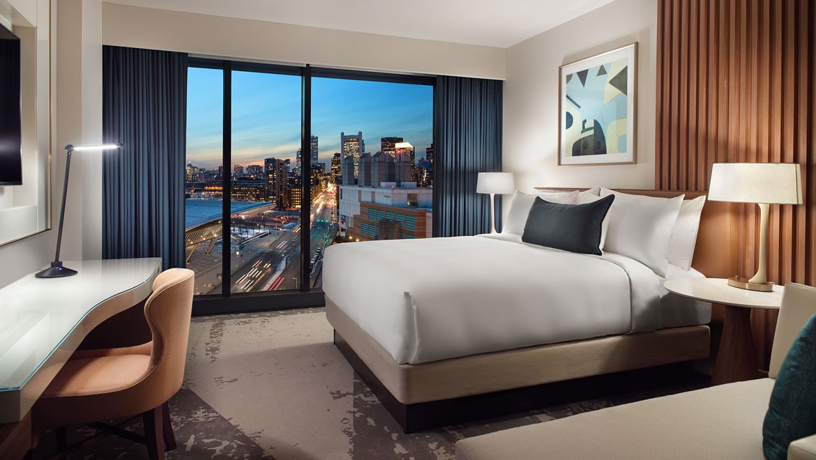 King room with a view.