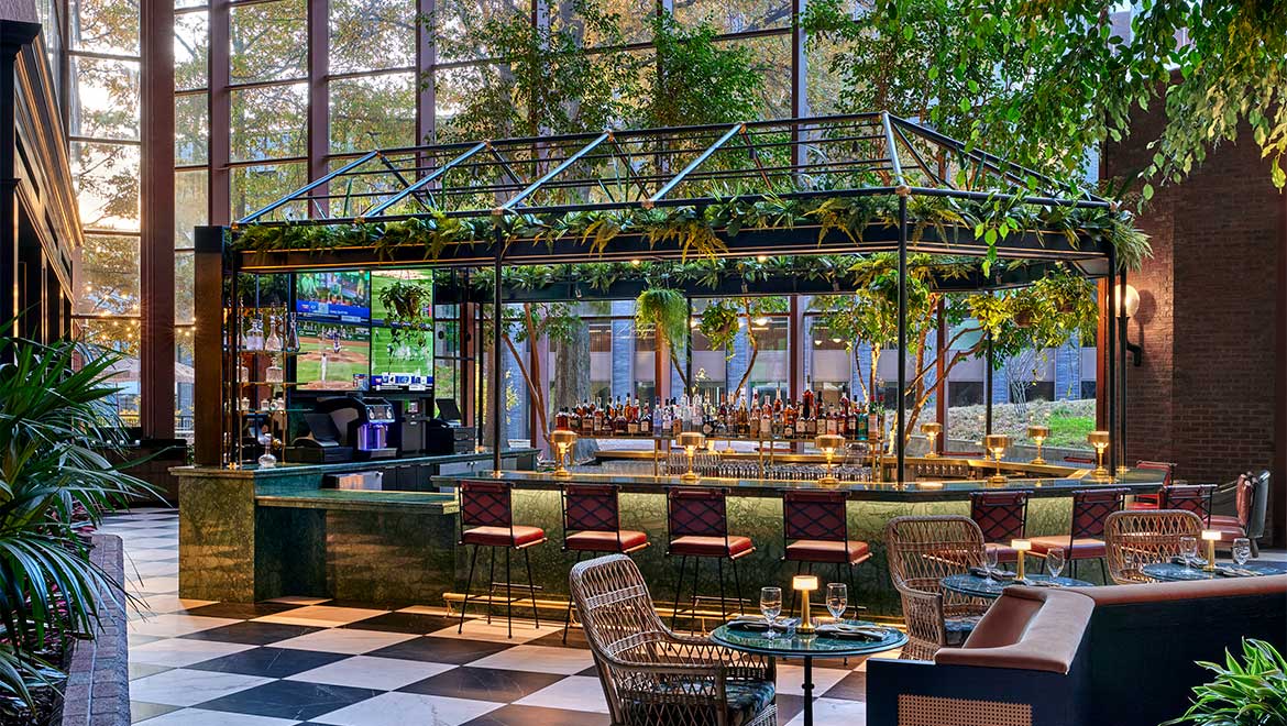 Omni Charlotesville Atrium