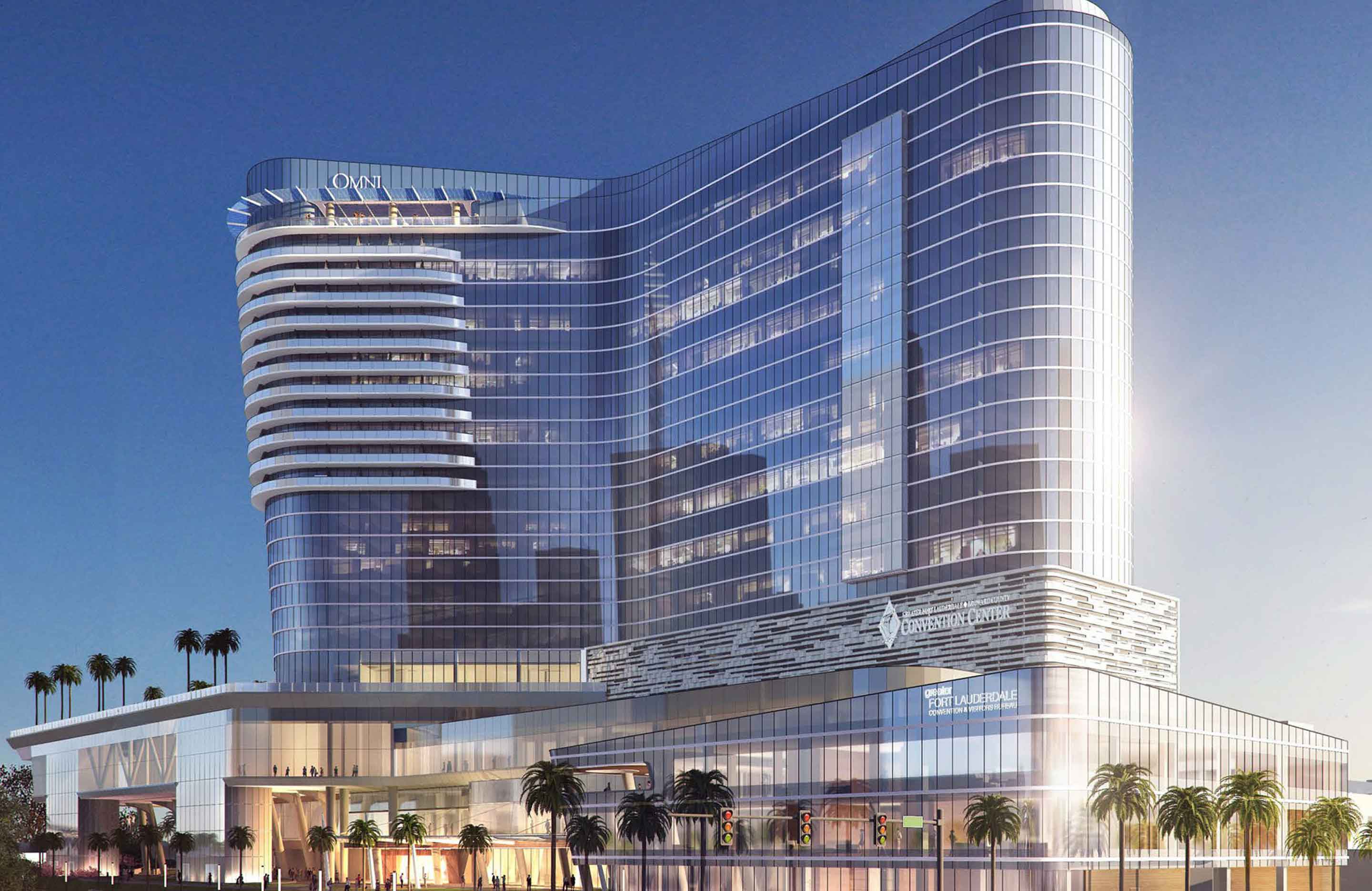 Hotel Exterior rendering