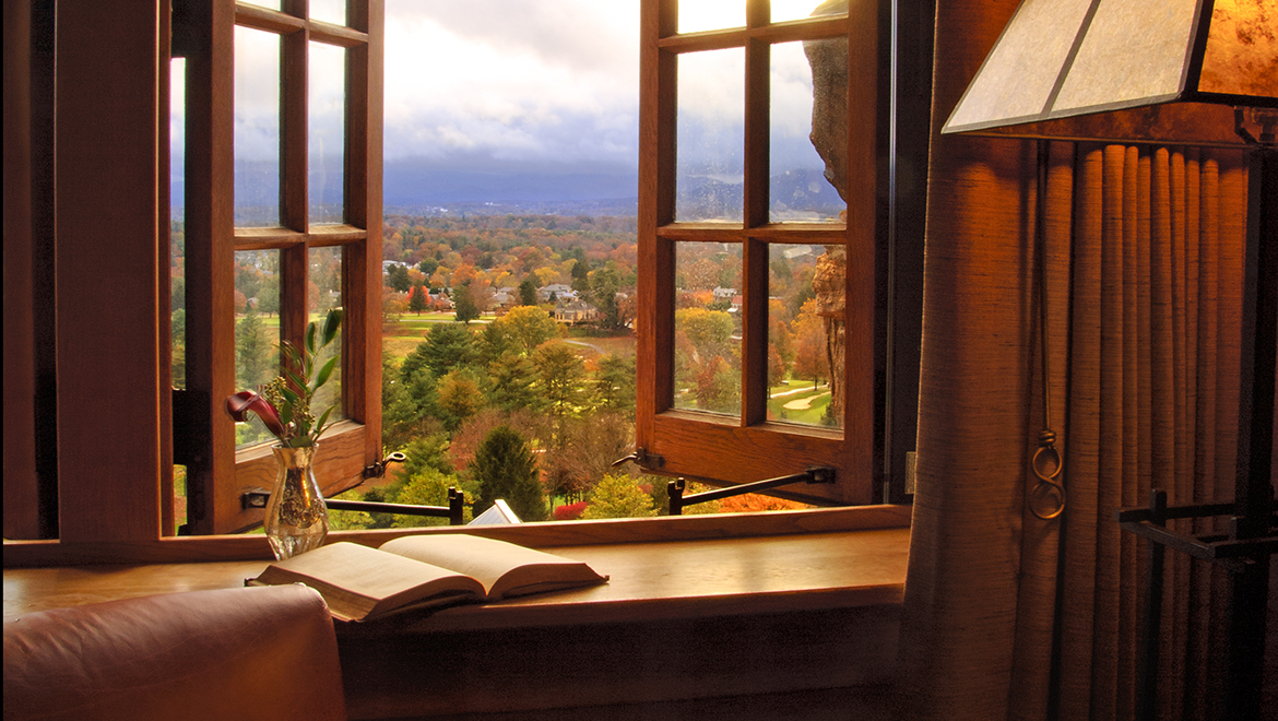 room view from grove park inn