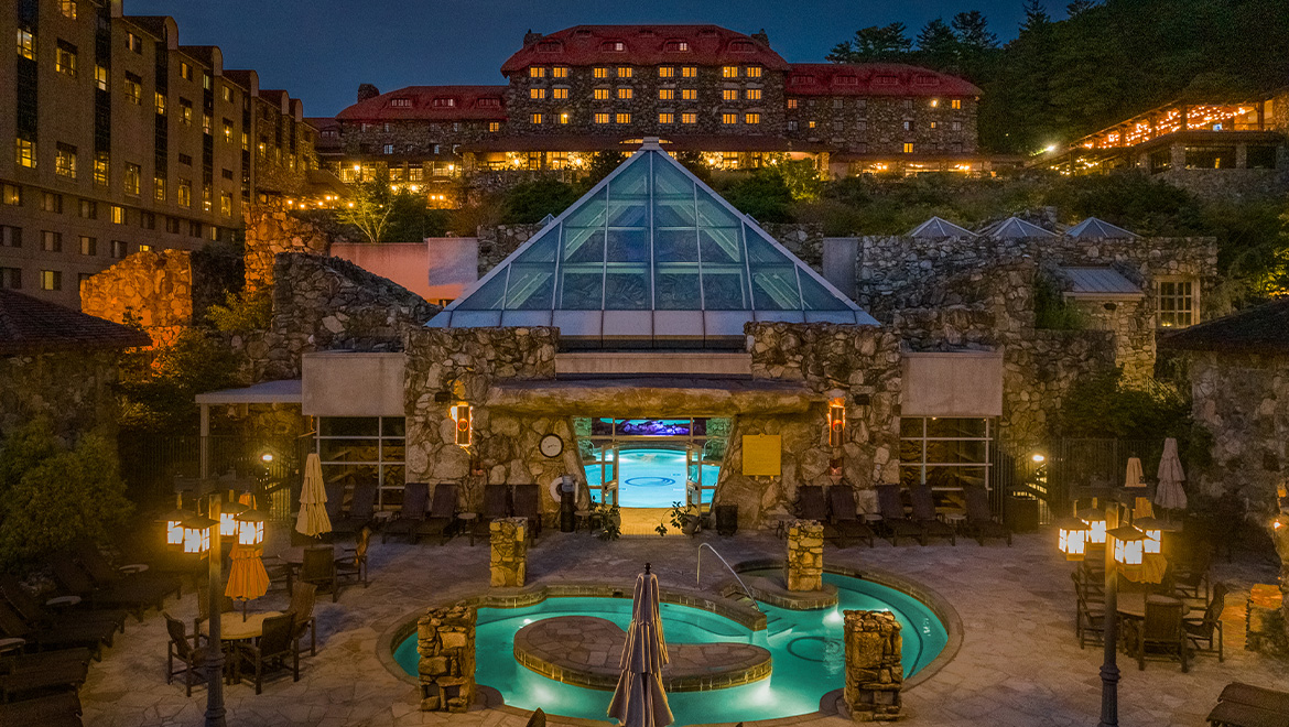 Exterior view of resort