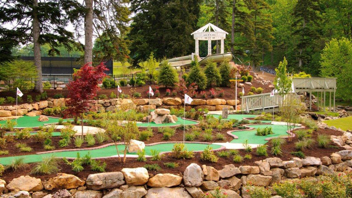 Miniature golf in Hot Springs