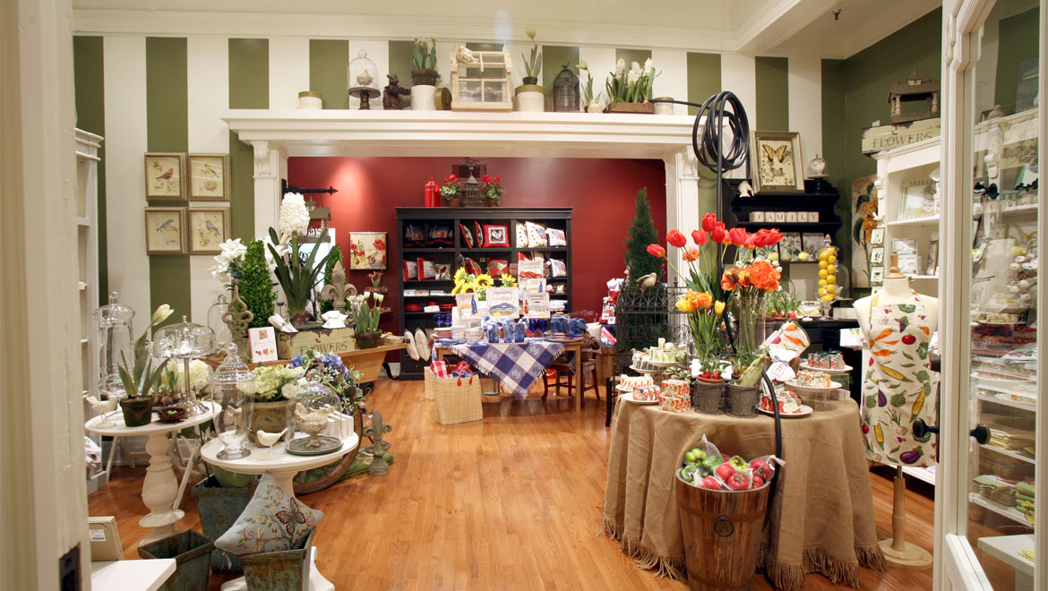 Retail shopping at the Homestead