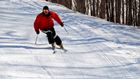 Skiing in Hot Springs