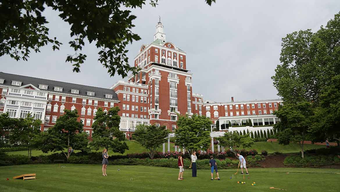 Yard Games on the Lawn