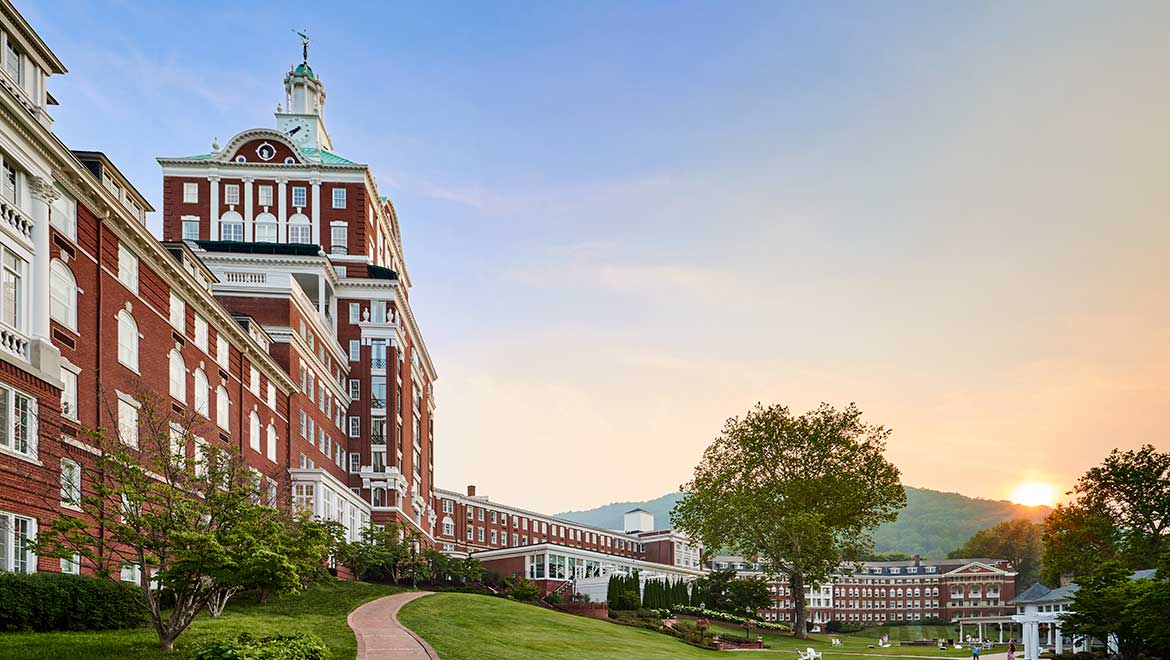 The Omni Homestead Resort exterior