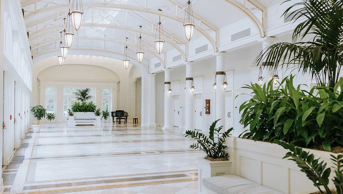 Grand ballroom foyer