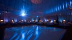 Dance floor at Houston wedding