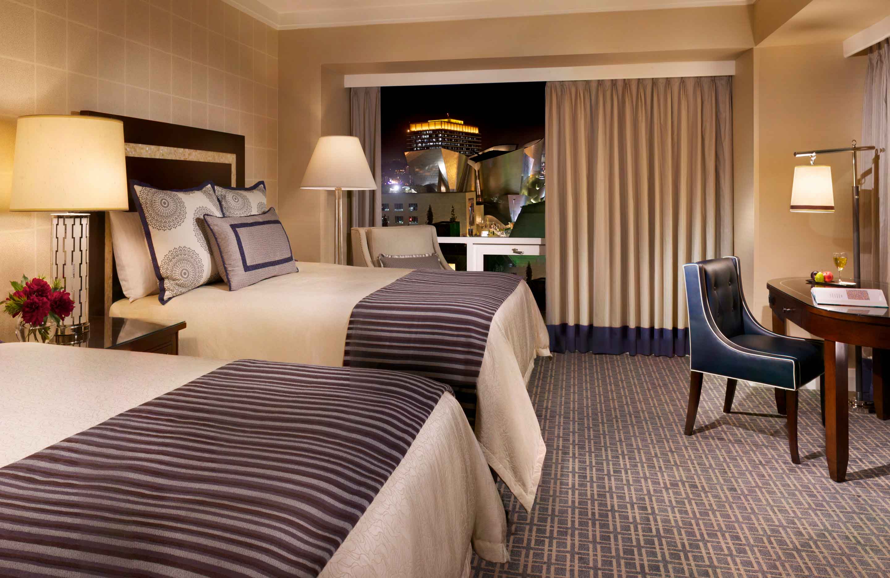 Deluxe room with two queen beds