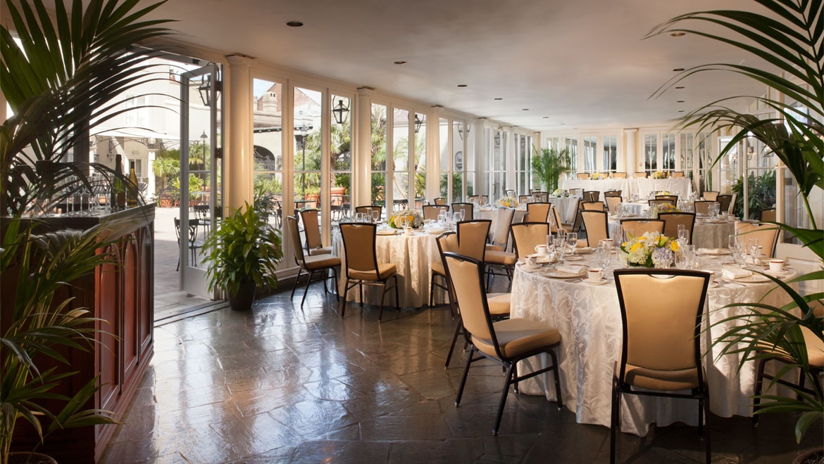 Royal Orleans garden meeting room 