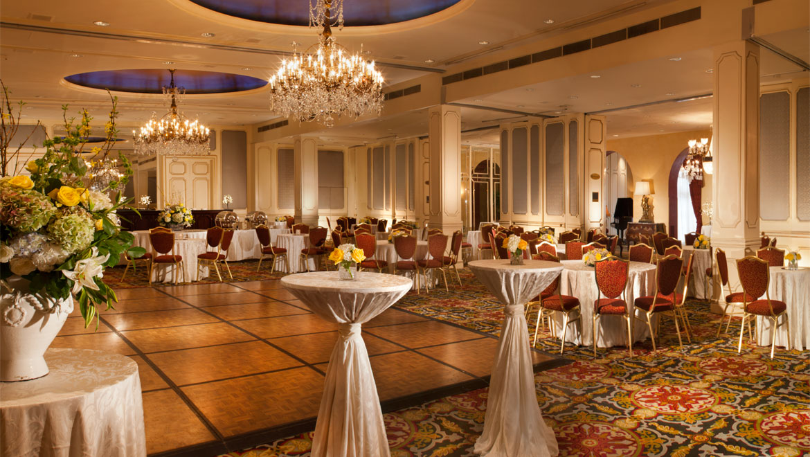 Royal Orleans wedding reception 