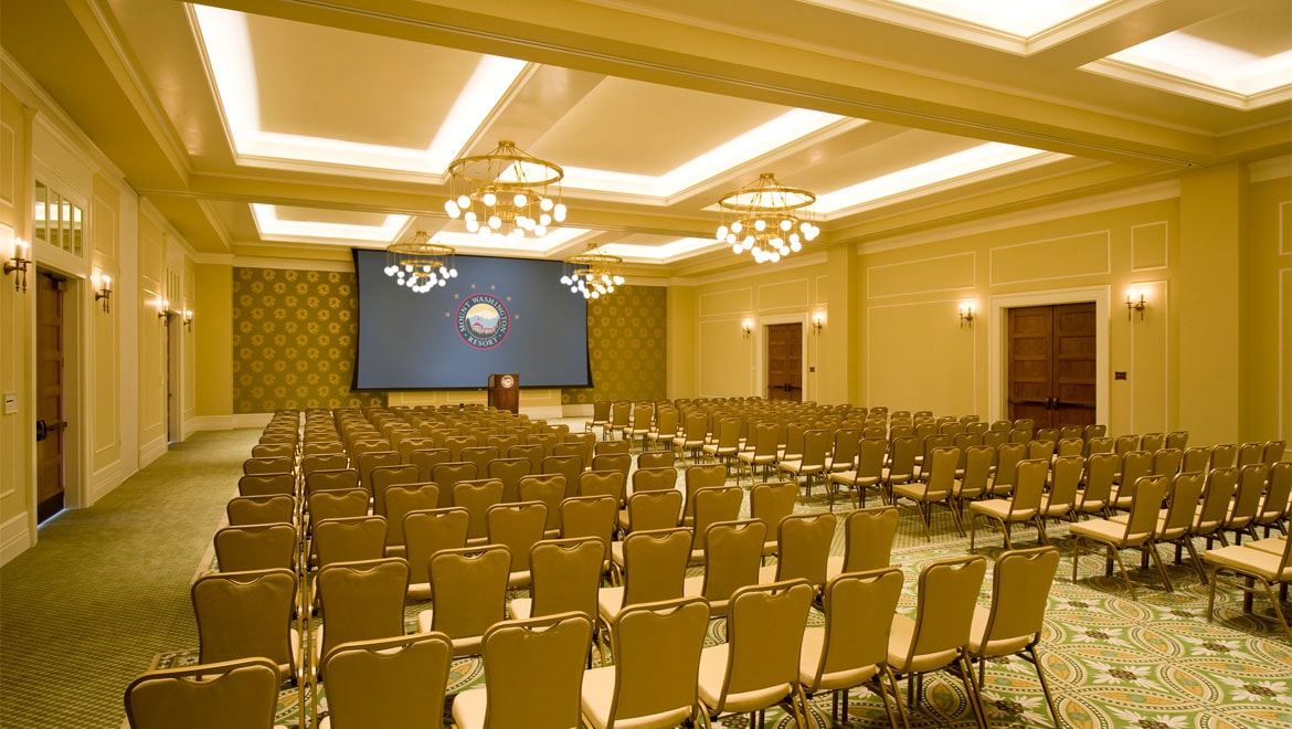 Presidential ballroom at Mount Washington 