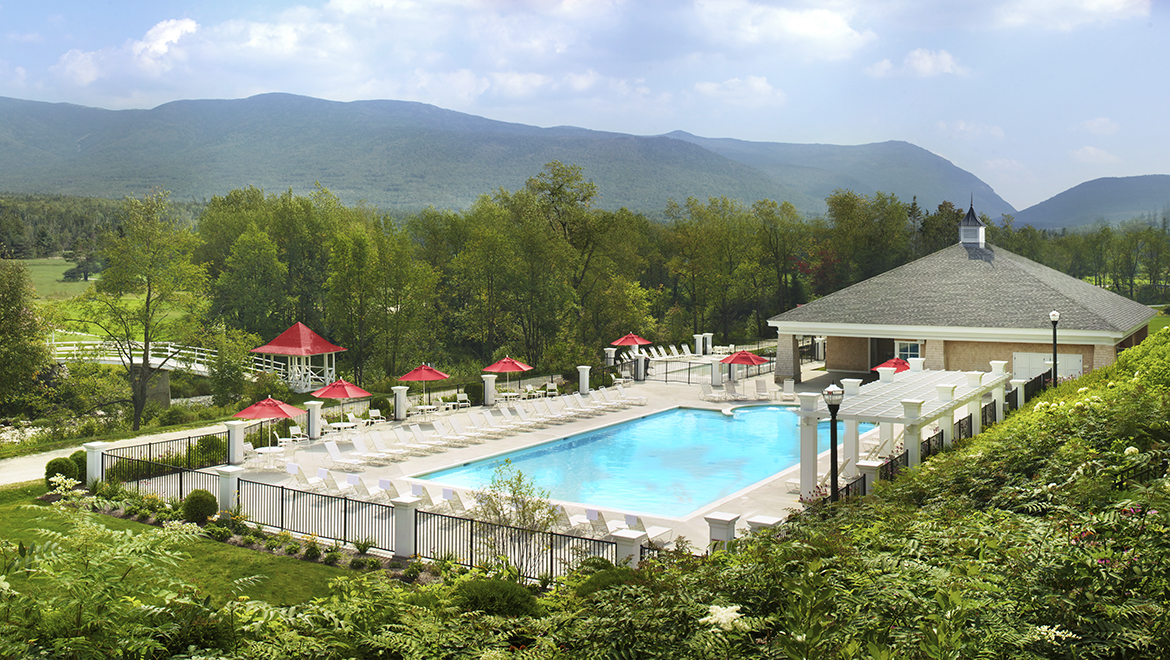Outdoor Heated Pool at Omni Mount Washington Hotel