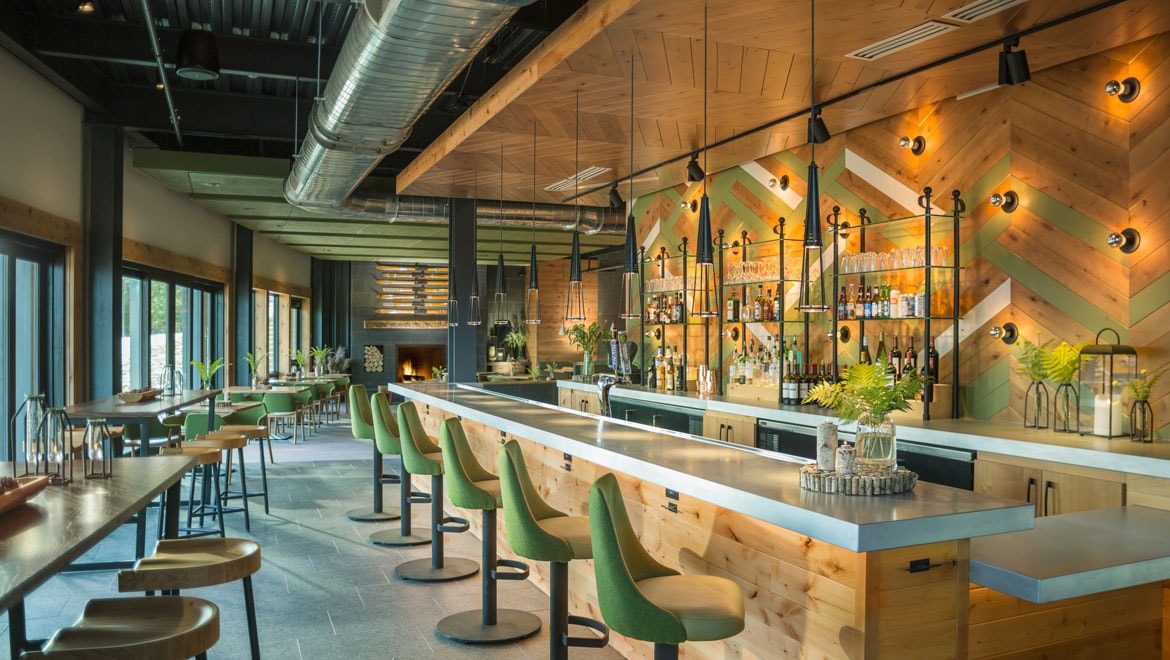 Interior of bar.