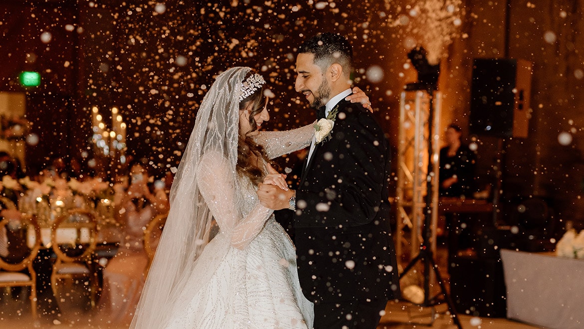 Omni Oklahoma City wedding set up