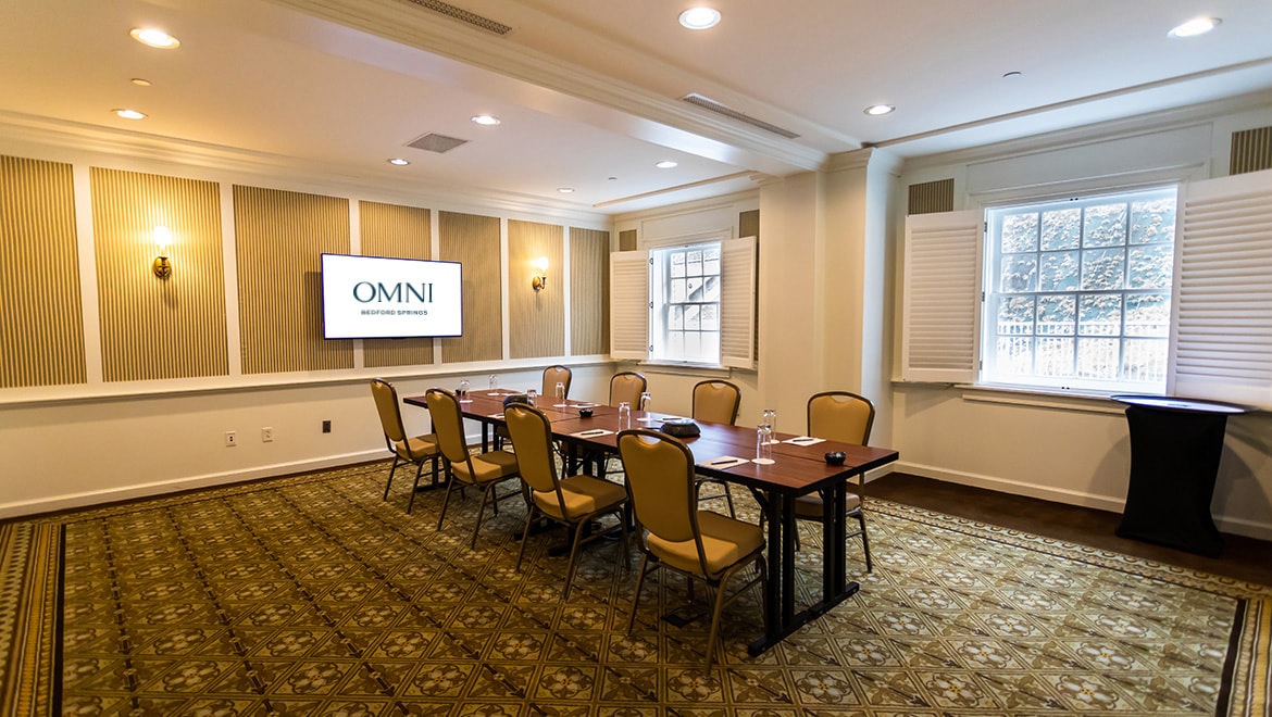 Omni Bedford springs Meeting Spaces