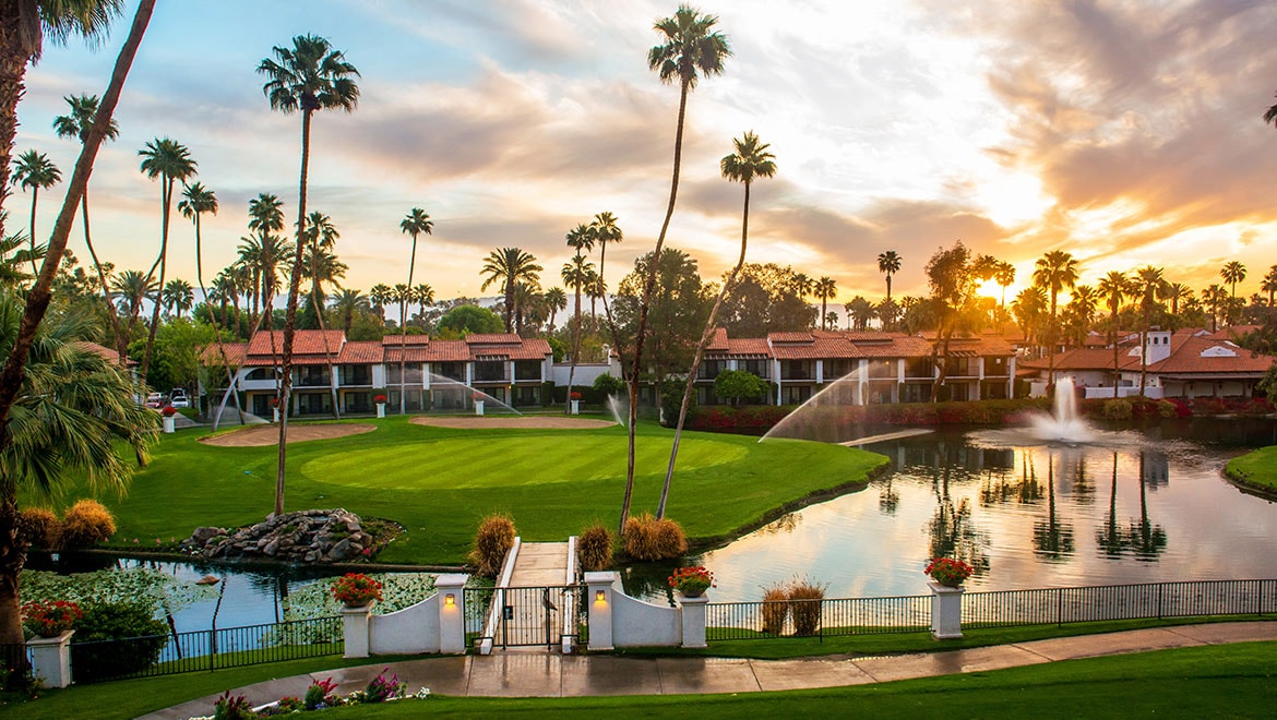 sunrise over rancho las palmas