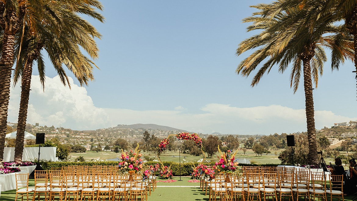 Ceremony at Valley Promenade