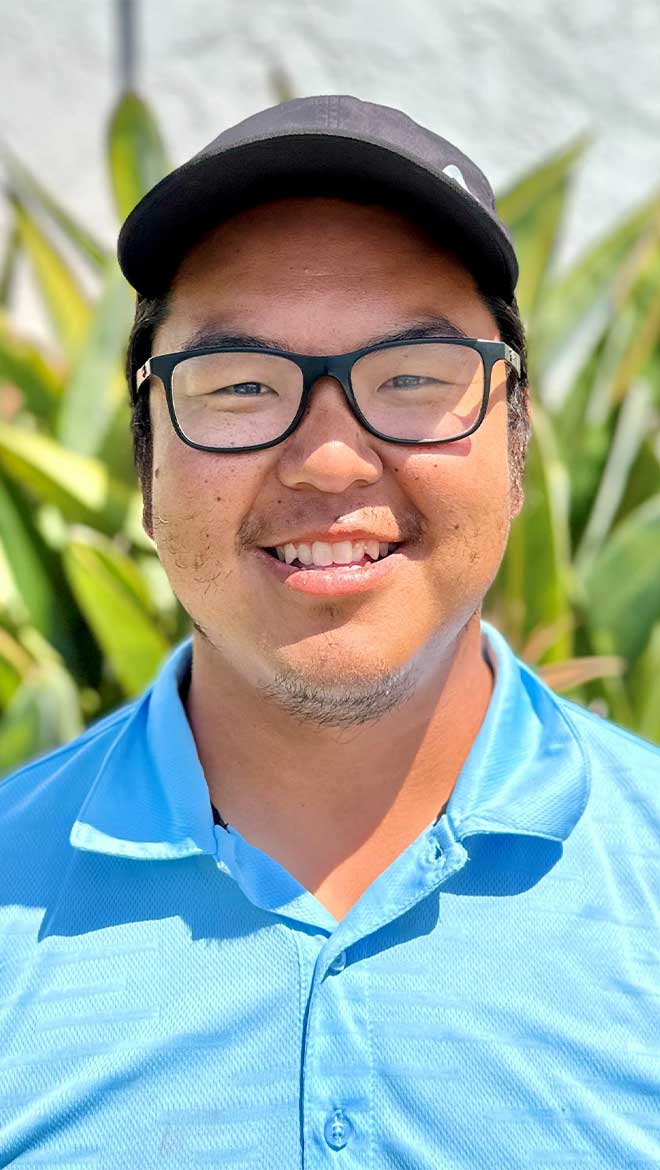Tennis pro Andrew Kim