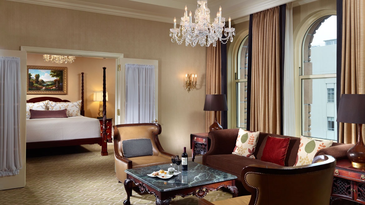 Presidential Suite living room