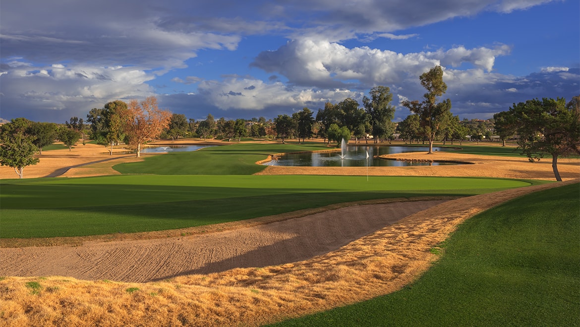 Hole 18 on the Catalina Course -  